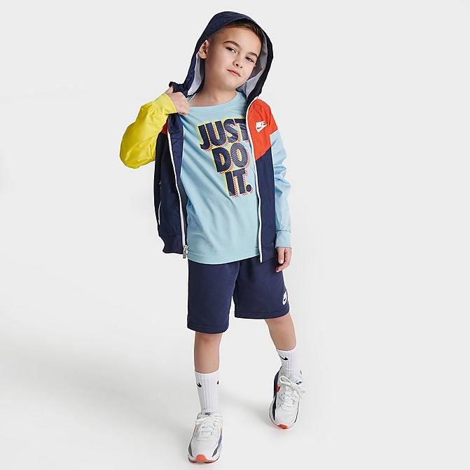 Klem oosters golf Little Kids' Nike Active Joy Windrunner Jacket and Shorts Set| Finish Line