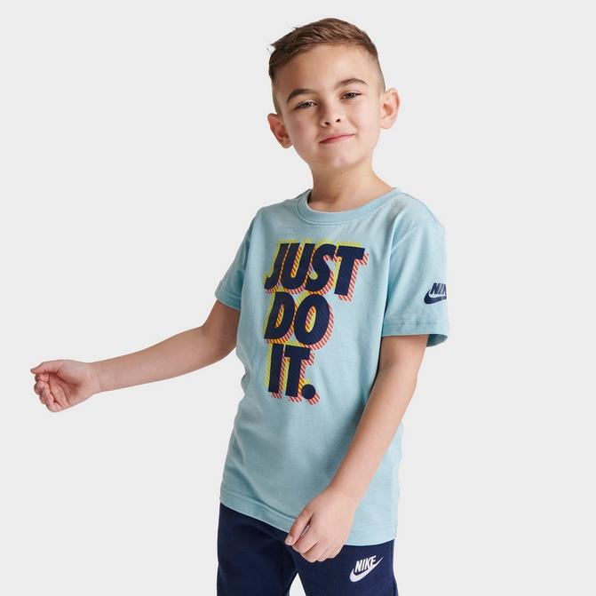 antiguo girar Compañero Little Kids' Nike Active Joy Just Do It T-Shirt| Finish Line