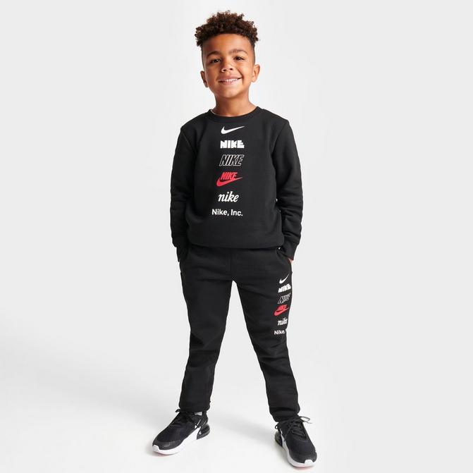 Boys black nike discount jumper