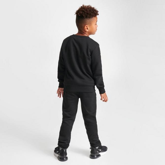 Black sweatshirt best sale and pants