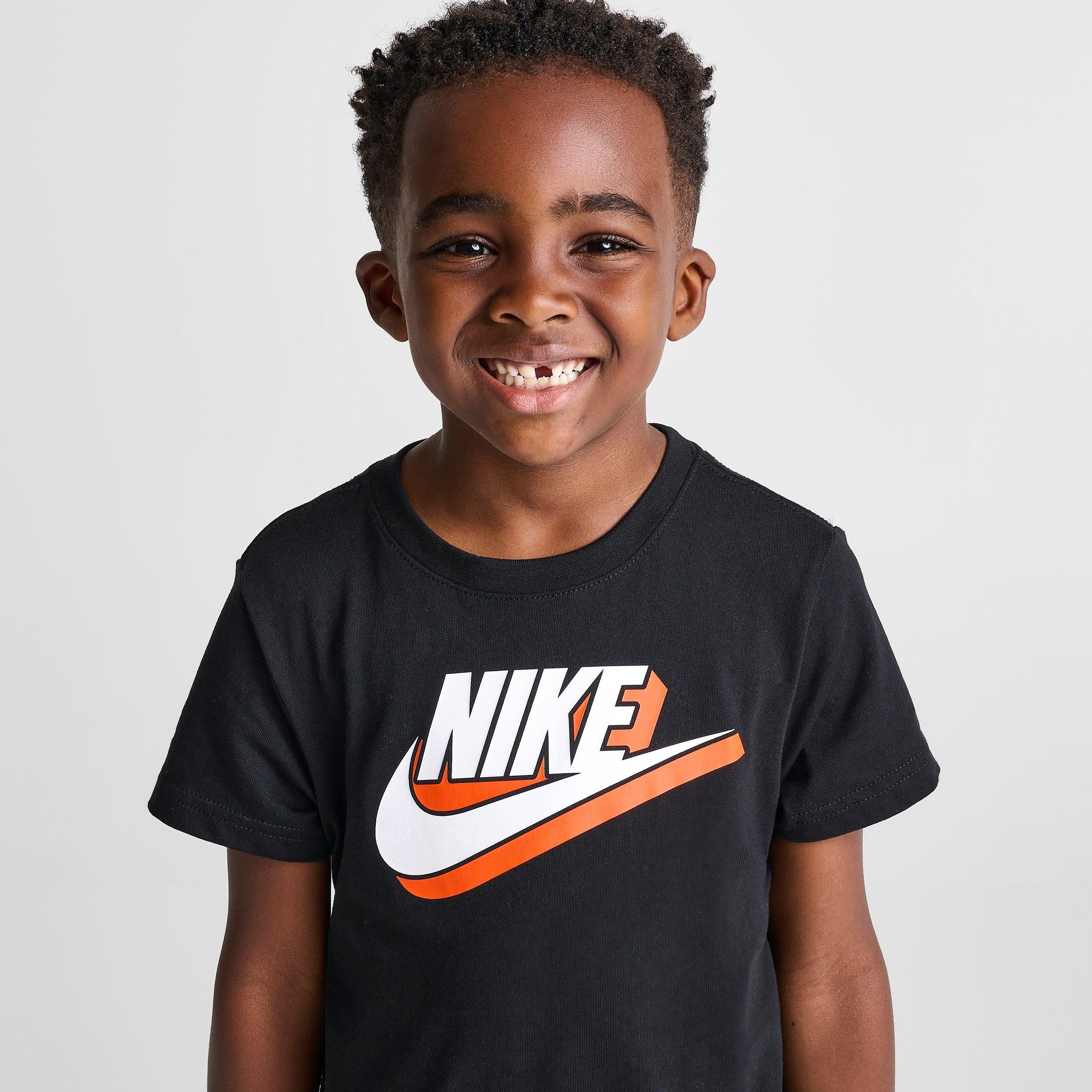 Little Kids' Nike Futura Shadow T-Shirt and Shorts Set