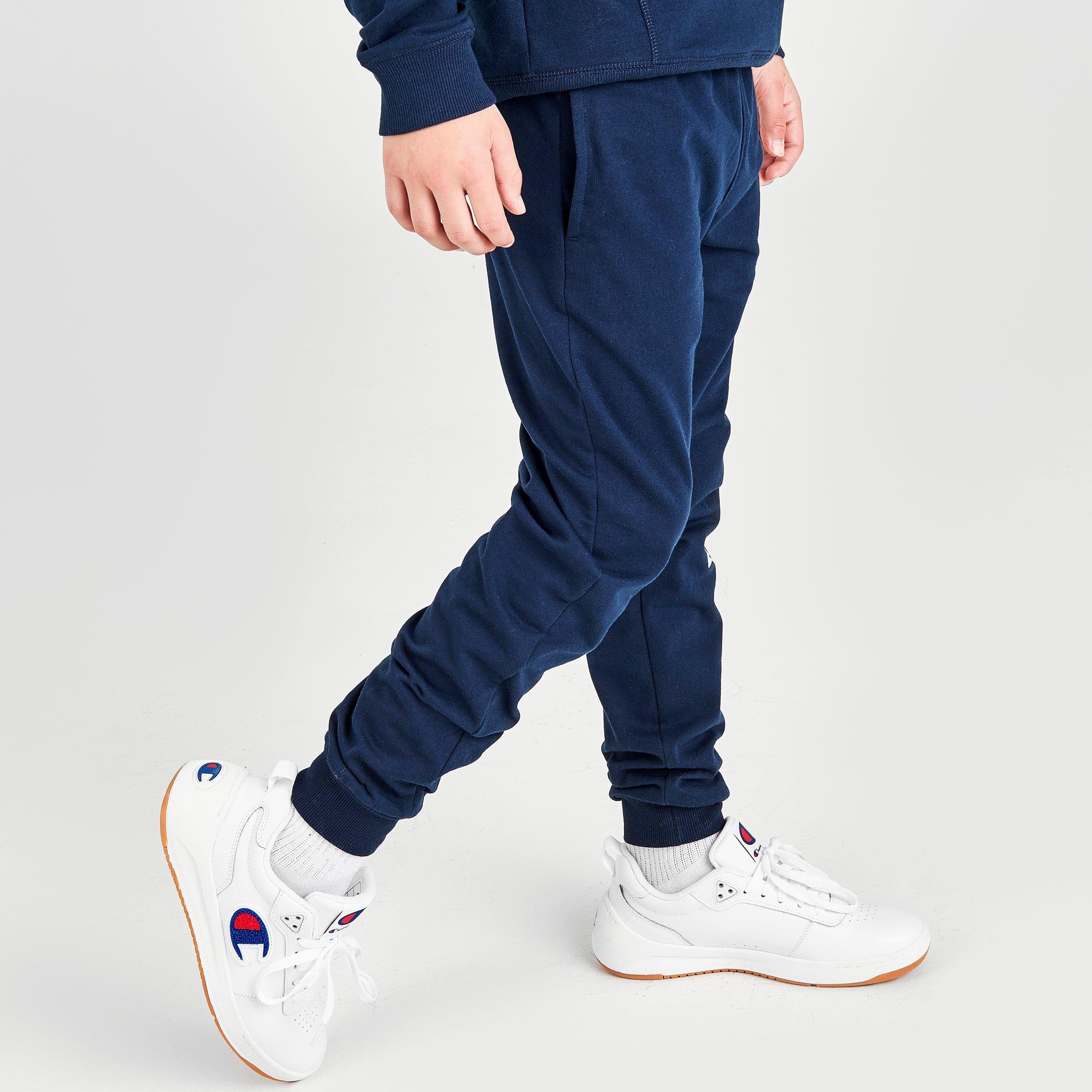 champion navy joggers