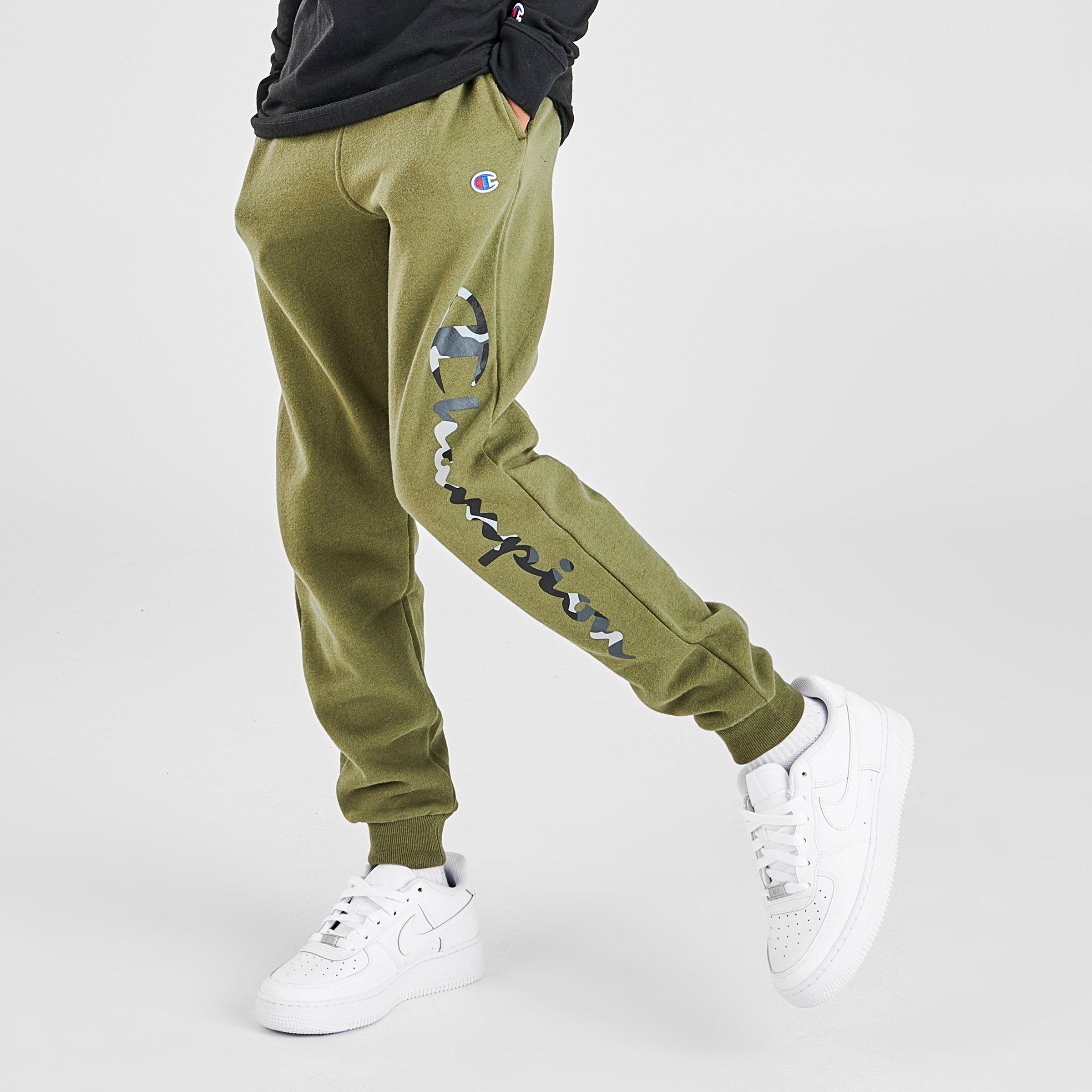 camo champion joggers