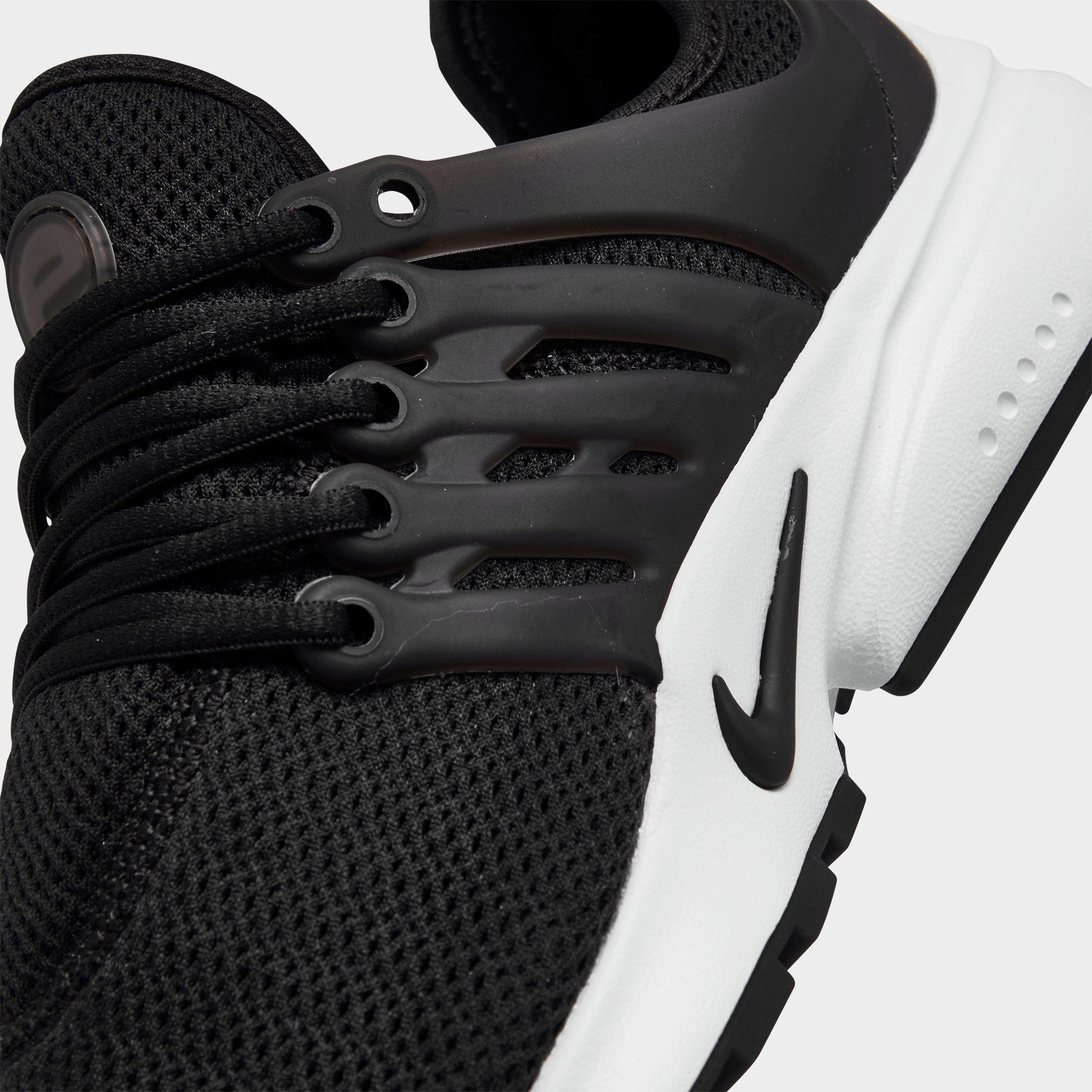 nike presto women black and white