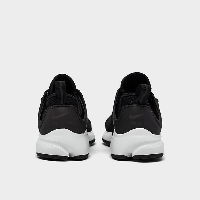 Left view of Women's Nike Air Presto Casual Shoes in Black/Black/White Click to zoom