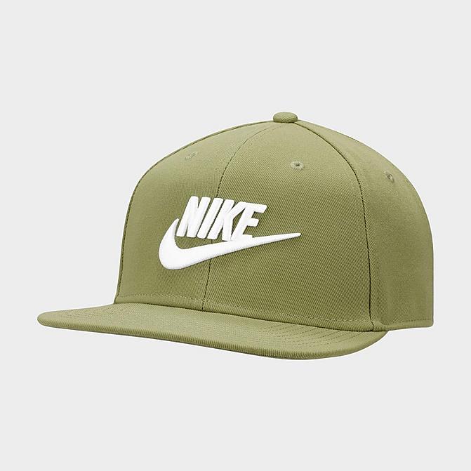 Right view of Unisex Nike Pro Futura Snapback Hat in Alligator Click to zoom