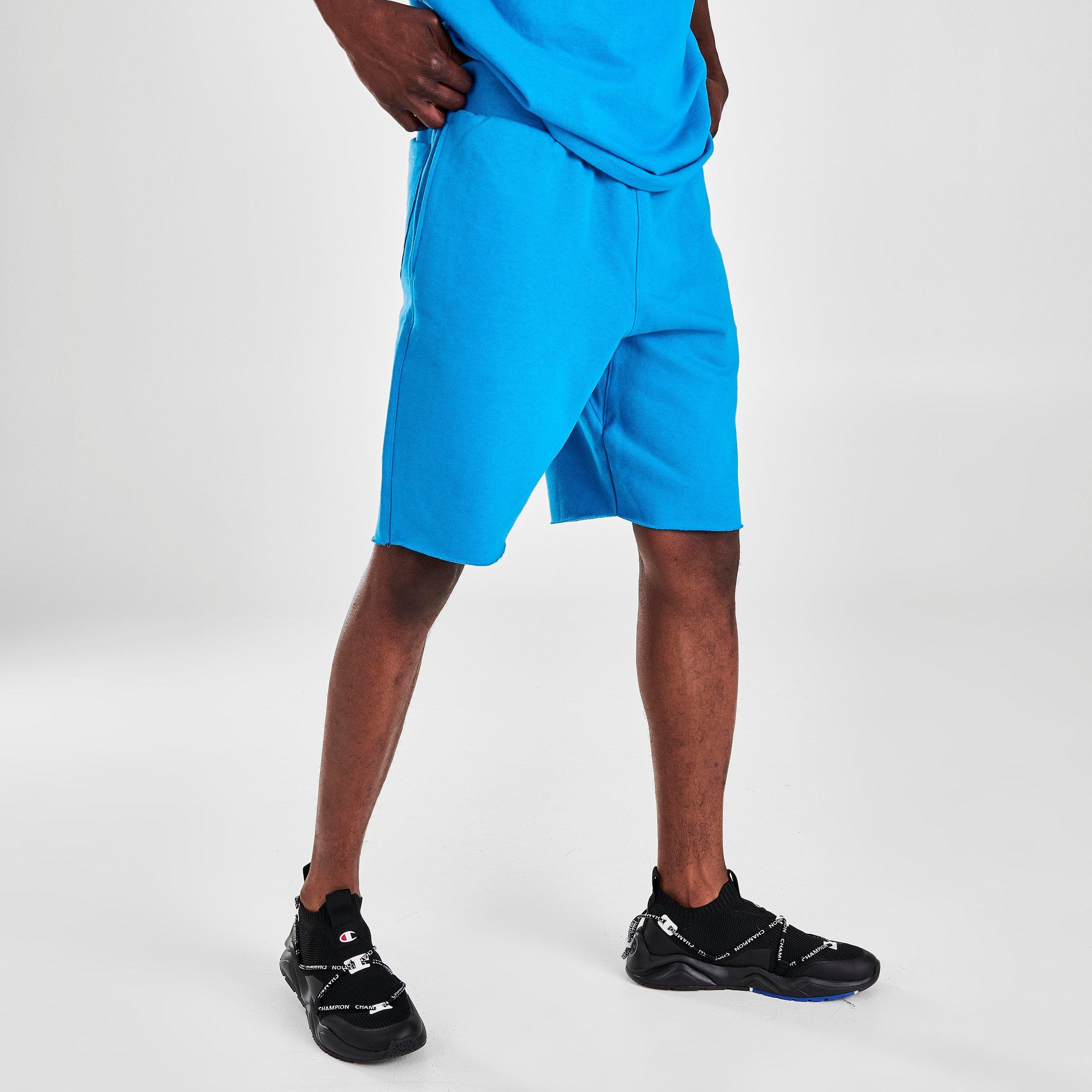 champion multicolor cutoff sweatshorts