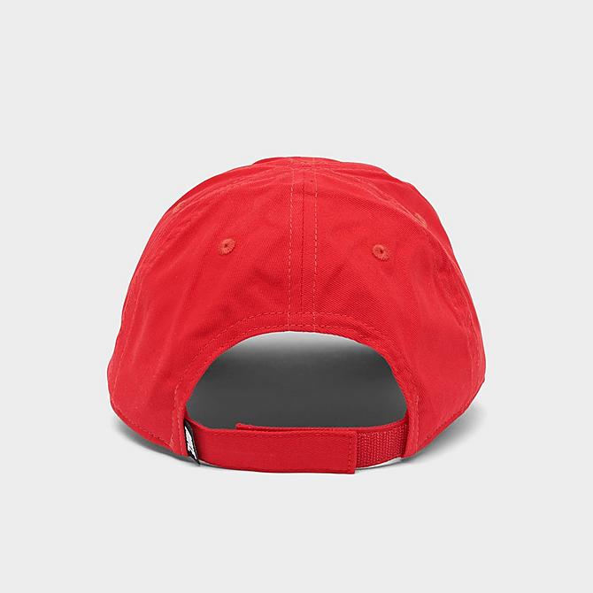Left view of Little Kids' Nike H86 Futura Strap-Back Hat in Red Click to zoom