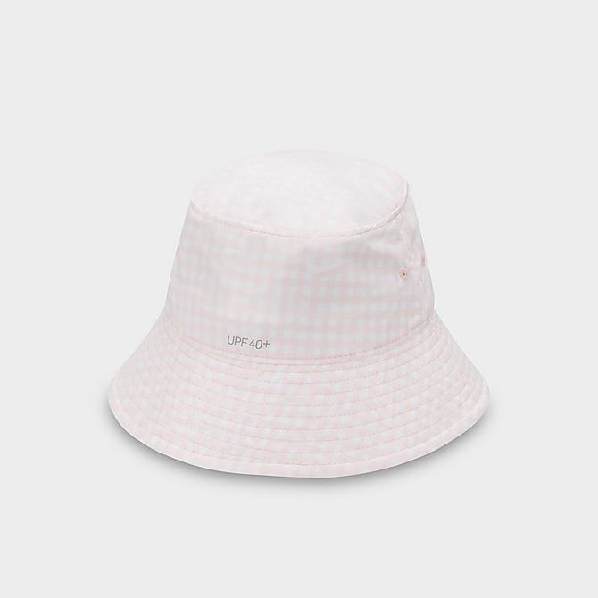 Front view of Kids' Nike Futura Bucket Hat in Pink Bloom Click to zoom