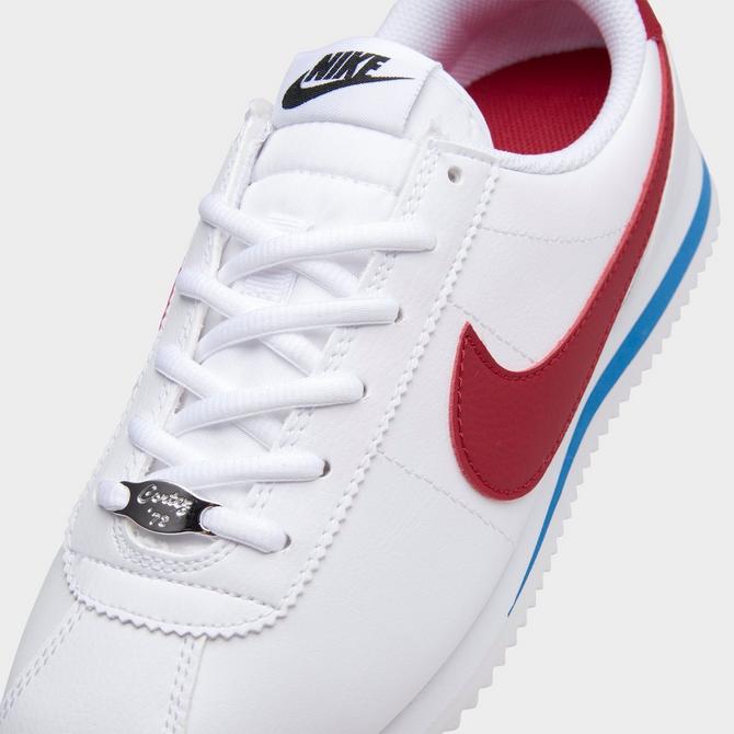 nike cortez white varsity royal varsity red