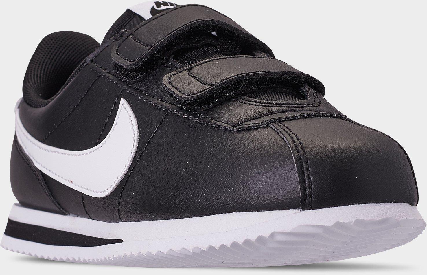 nike cortez black kids