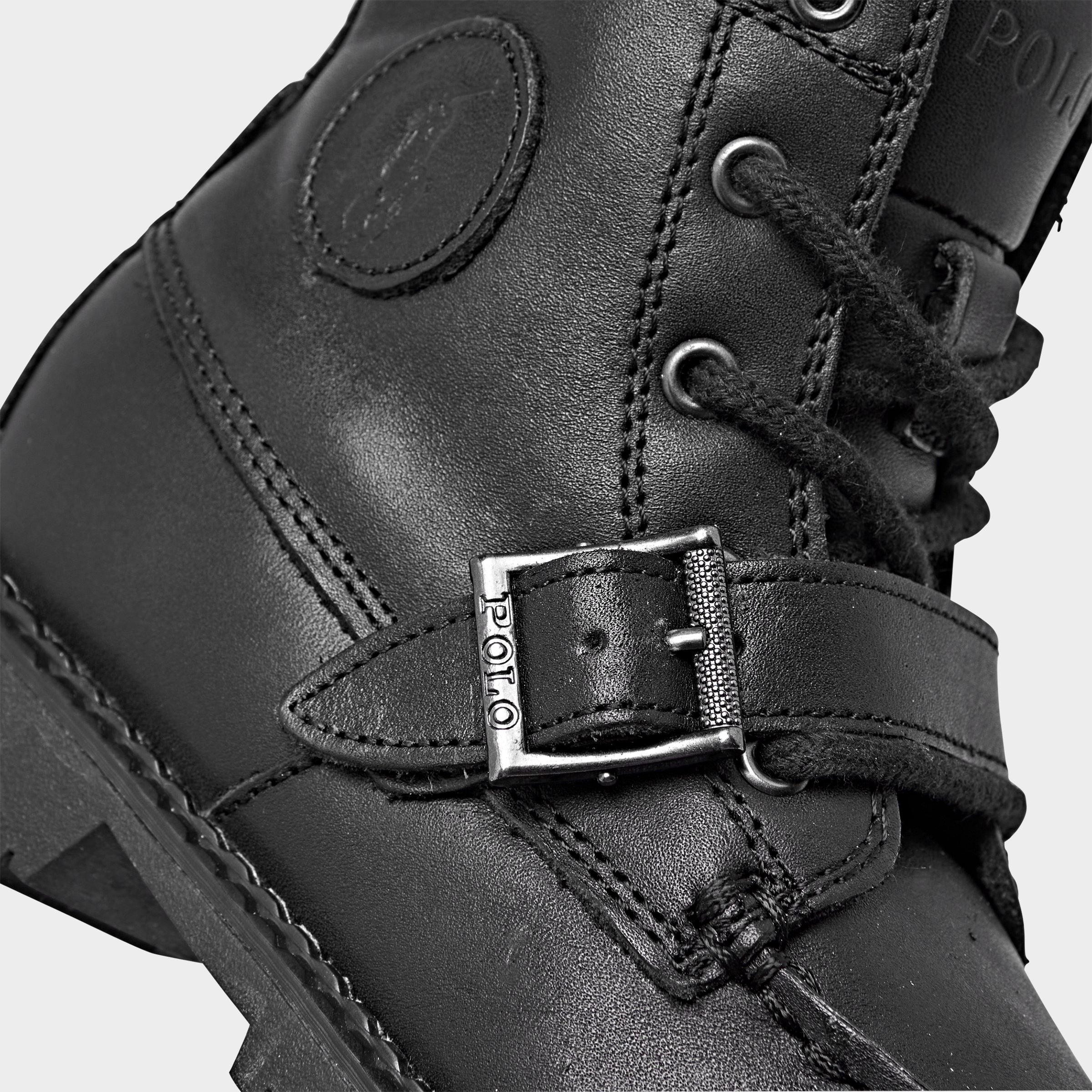 ralph lauren lace up boots