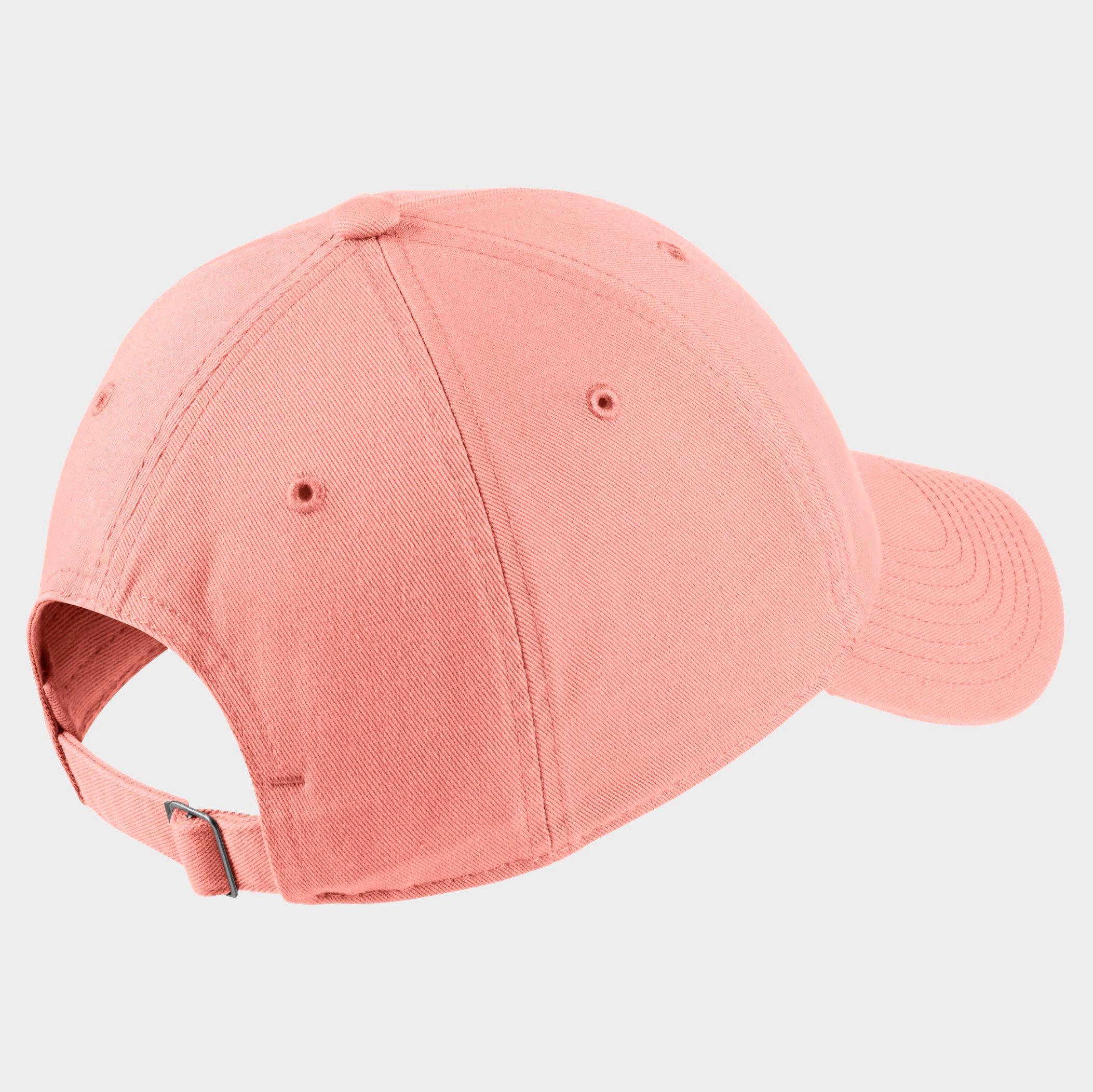 coral nike hat