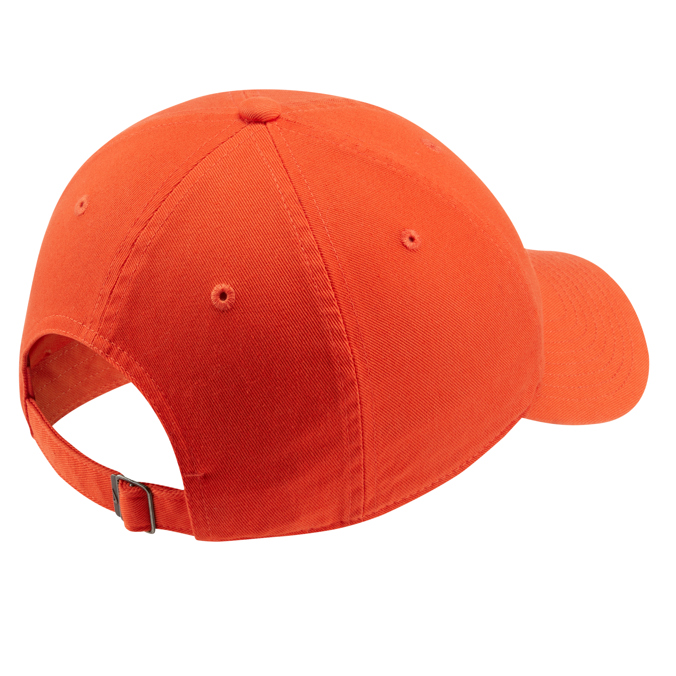 white and orange nike hat
