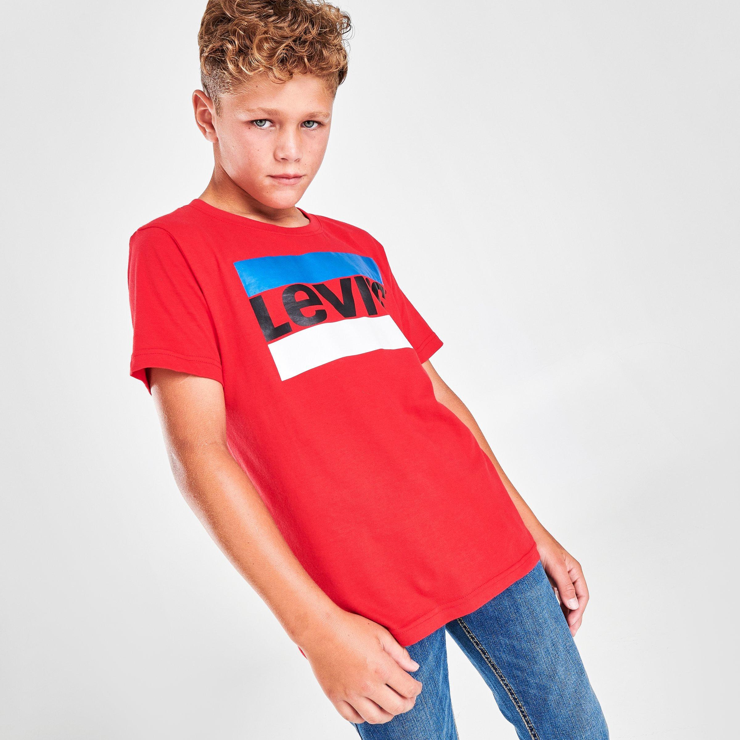 boys levis t shirt