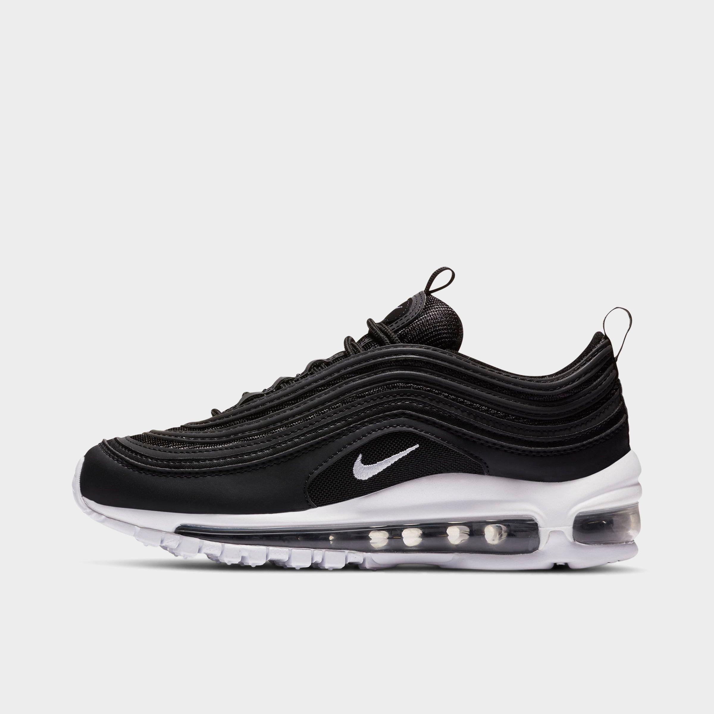 finish line air max 97 black