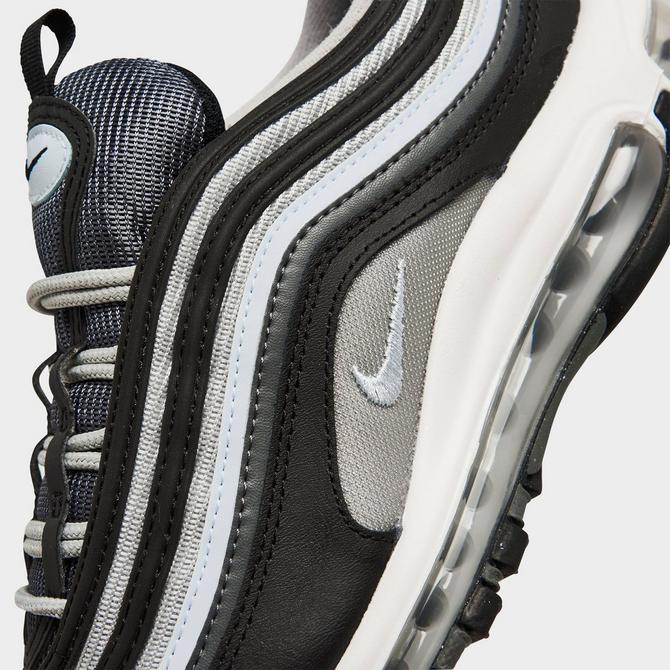 Nike Air Max 95 LV8 Big Kids' Shoe, White/Black/Blue Gaze, 5Y