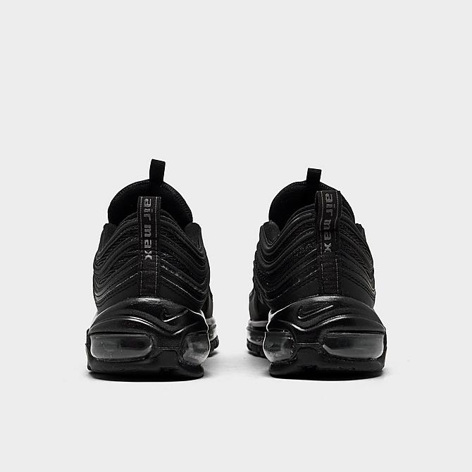 Left view of Women's Nike Air Max 97 Casual Shoes in Black/Dark Grey Click to zoom