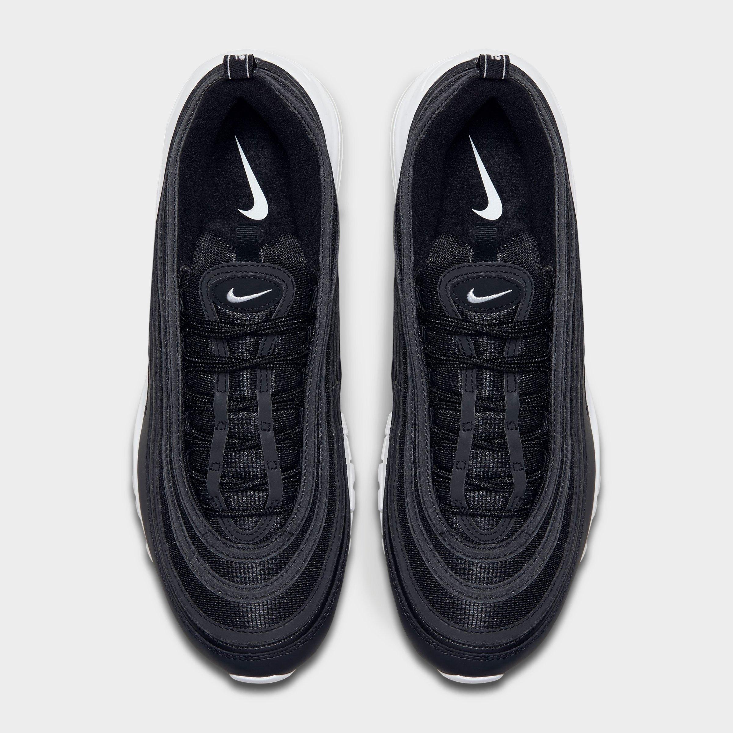 nike 97 black and white mens