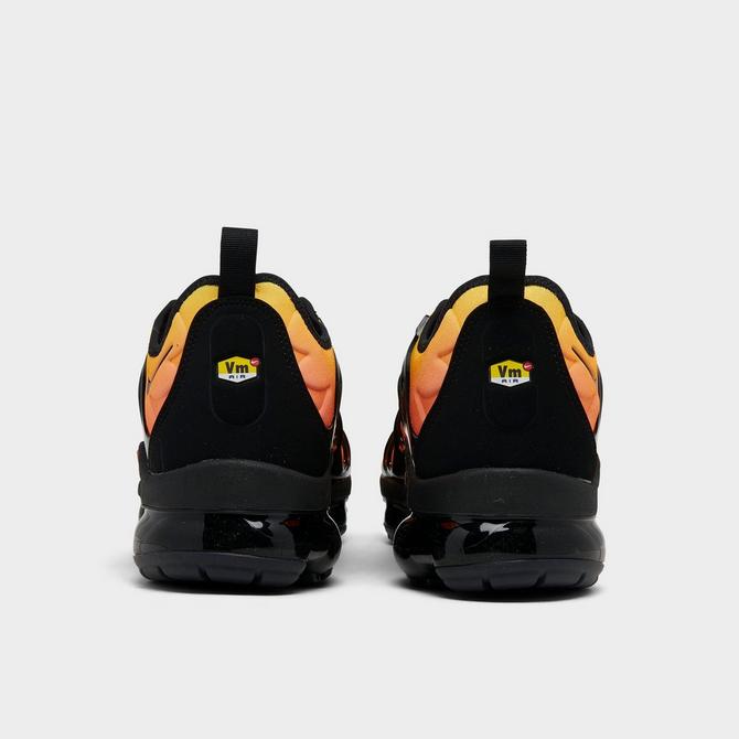 Vapormax white cheap black total orange