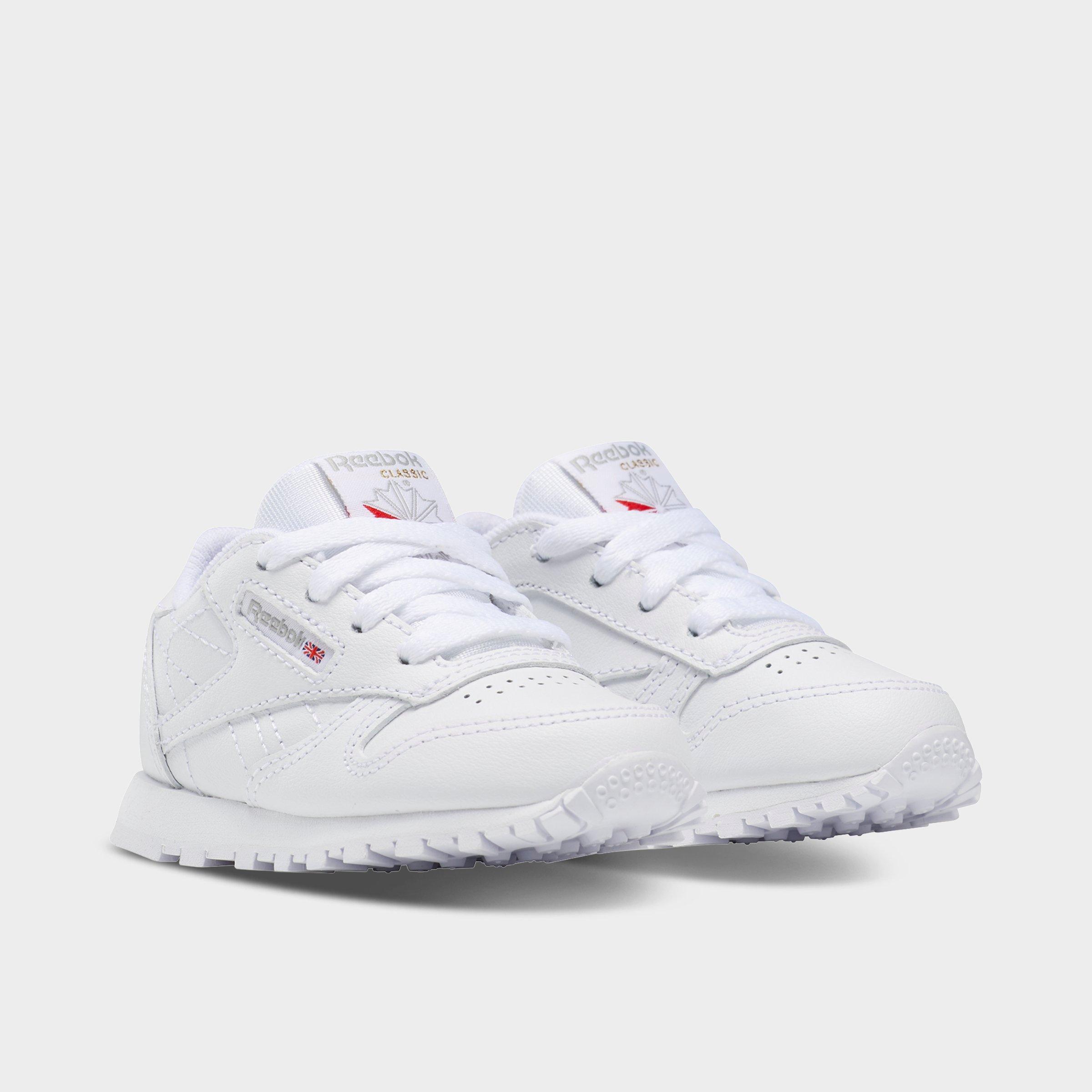 reebok classic white kids