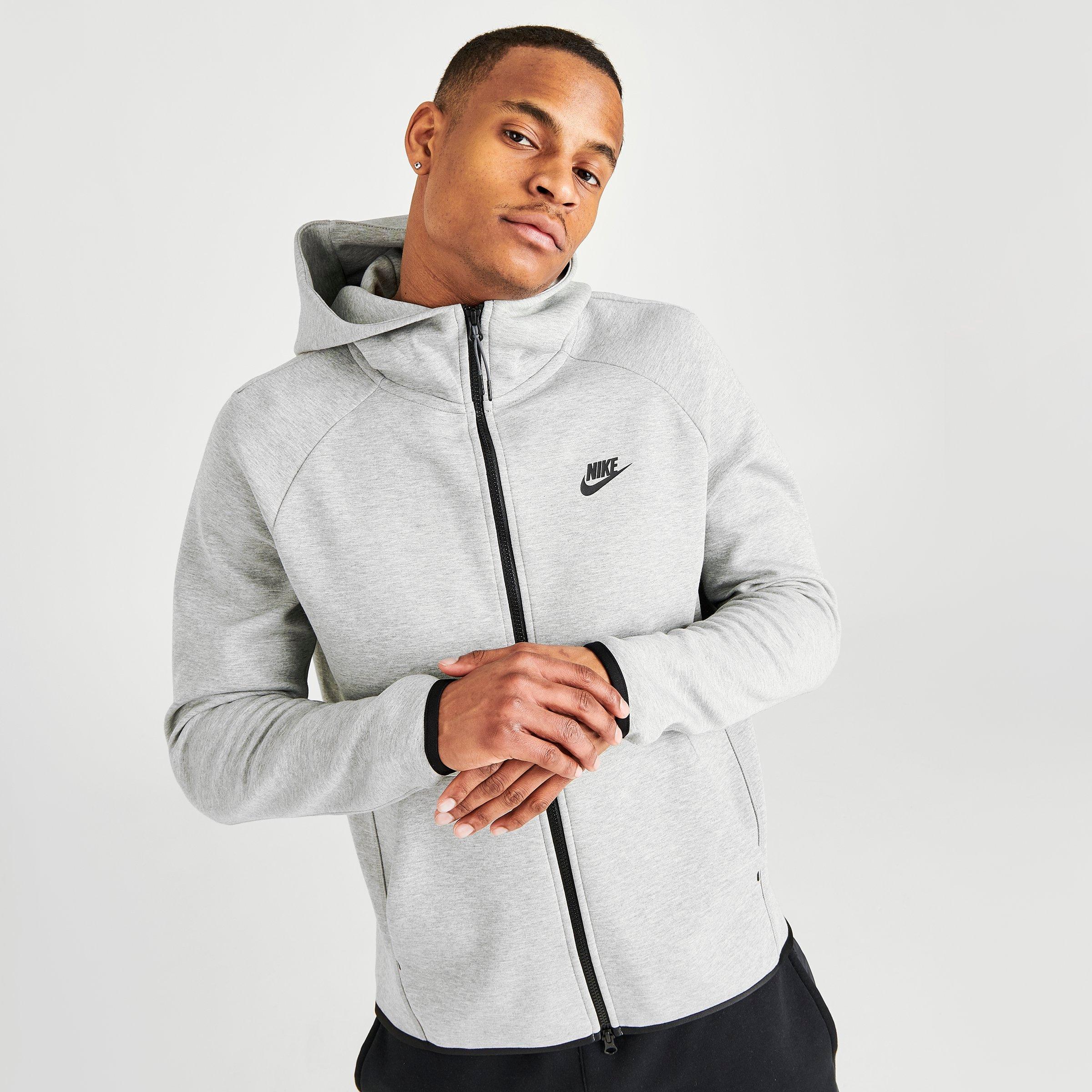 nike cotton fleece zip up