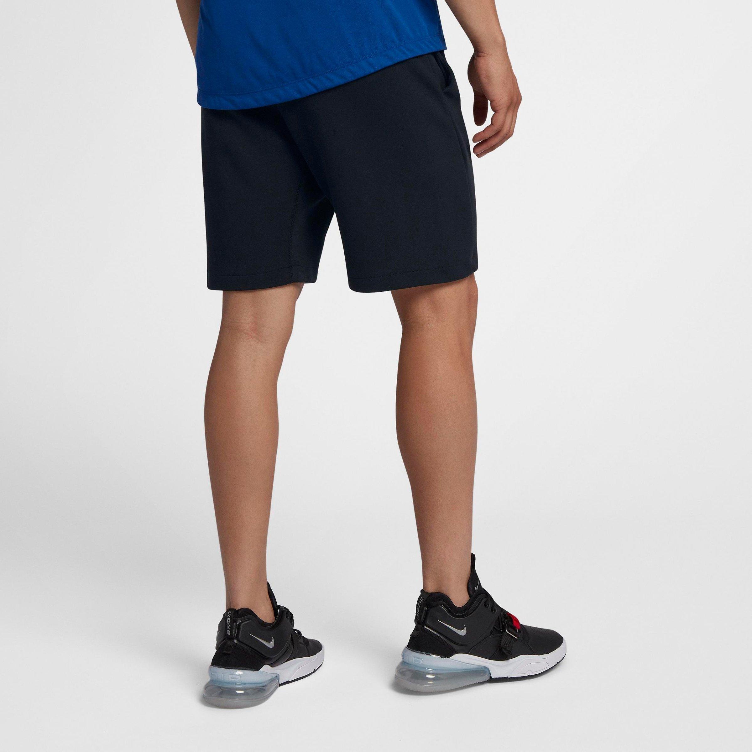 nike tech fleece black shorts