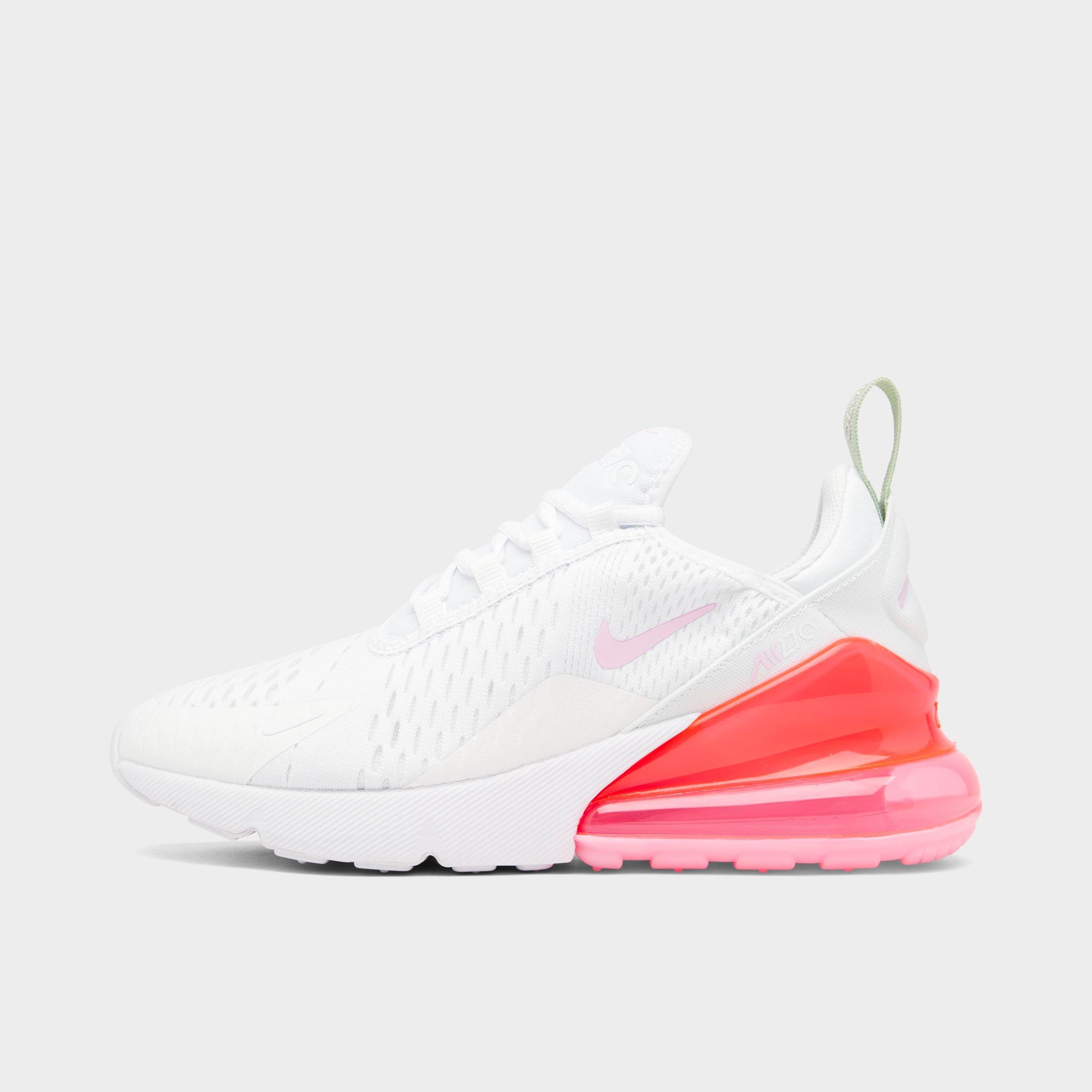 womens air max 270 pink and white