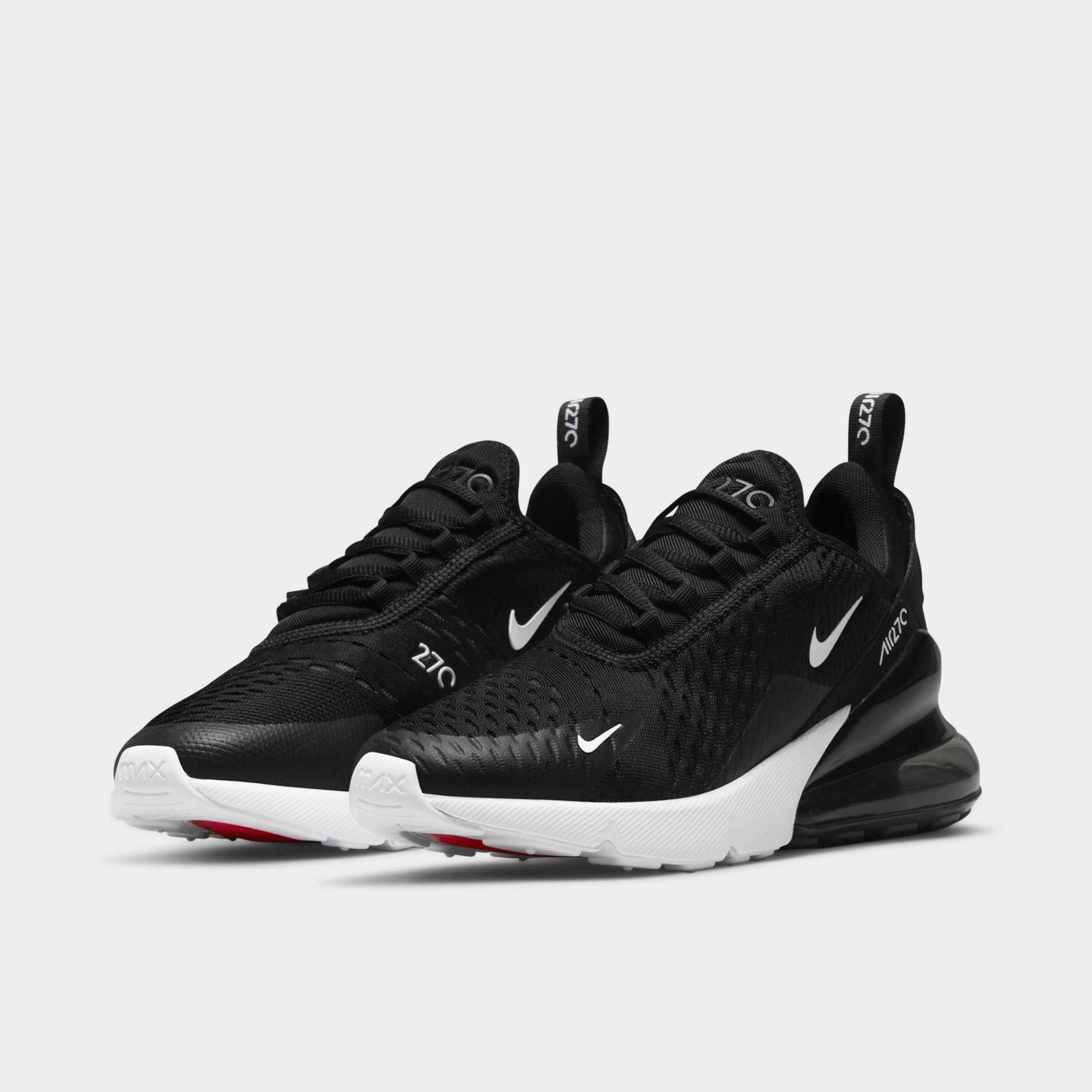 nike black and white 270