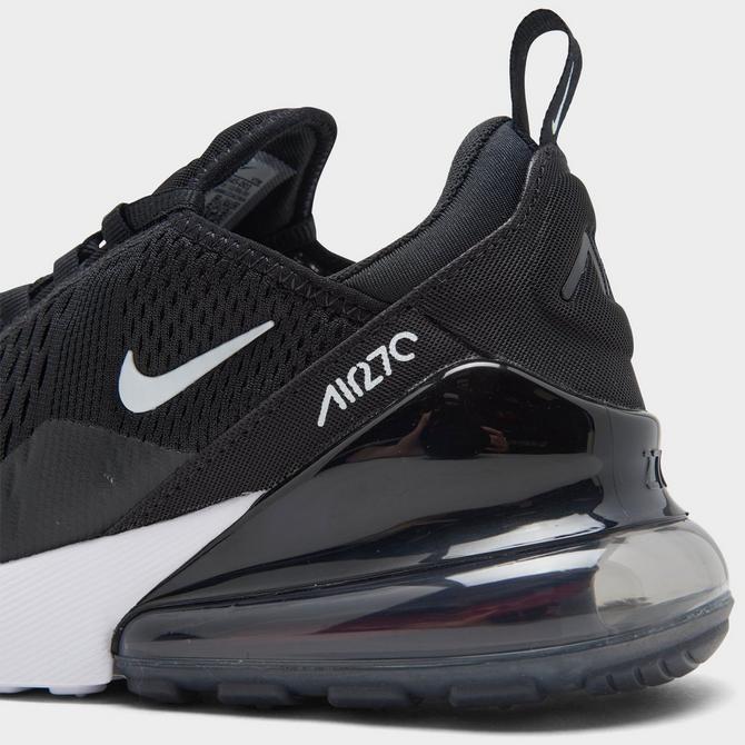 Nike Boys Air Max 270 - Shoes White/Black/Volt Size 06.5