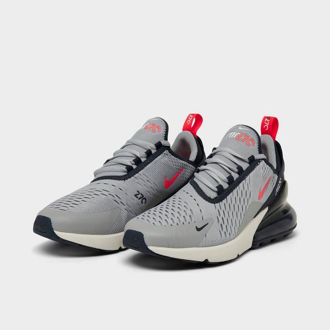 Air max 270 red on sale grey