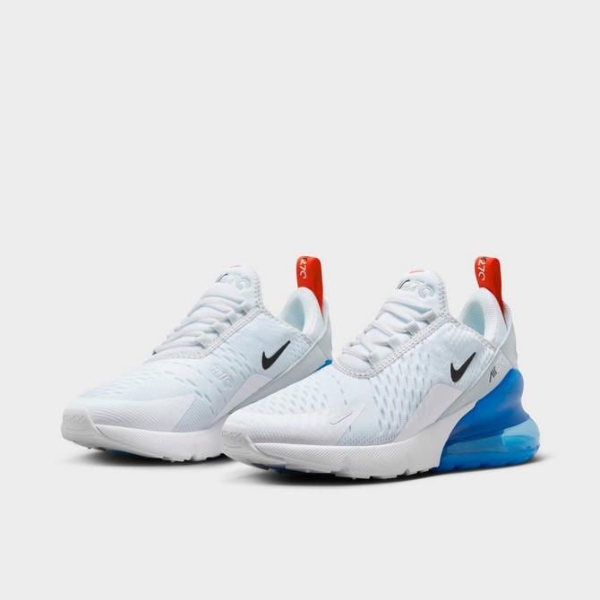 Air max 270 hot sale blue white red