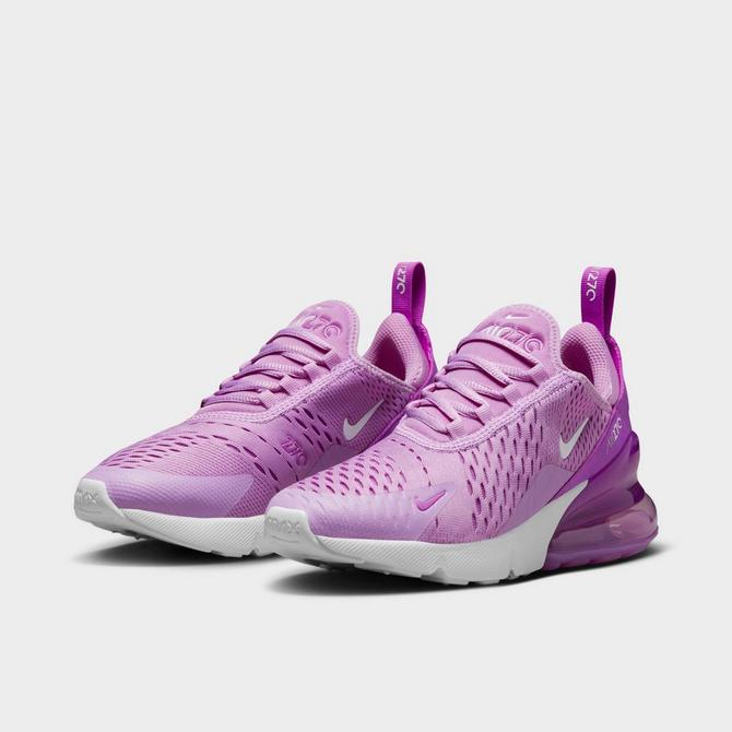 Nike air max on sale 270 purple white