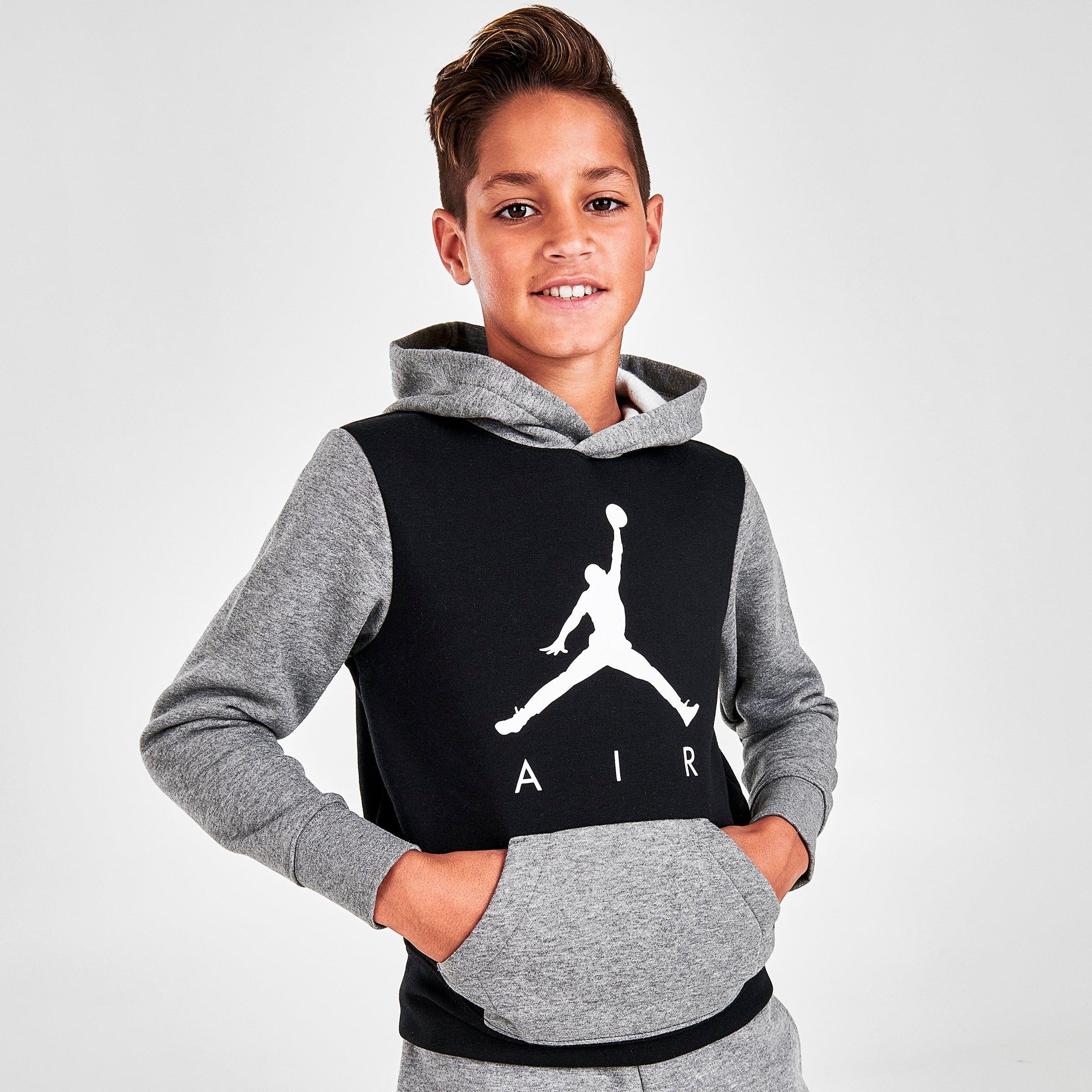 Sui udsultet position Kids' Jordan Jumpman Air Colorblock Pullover Hoodie| Finish Line