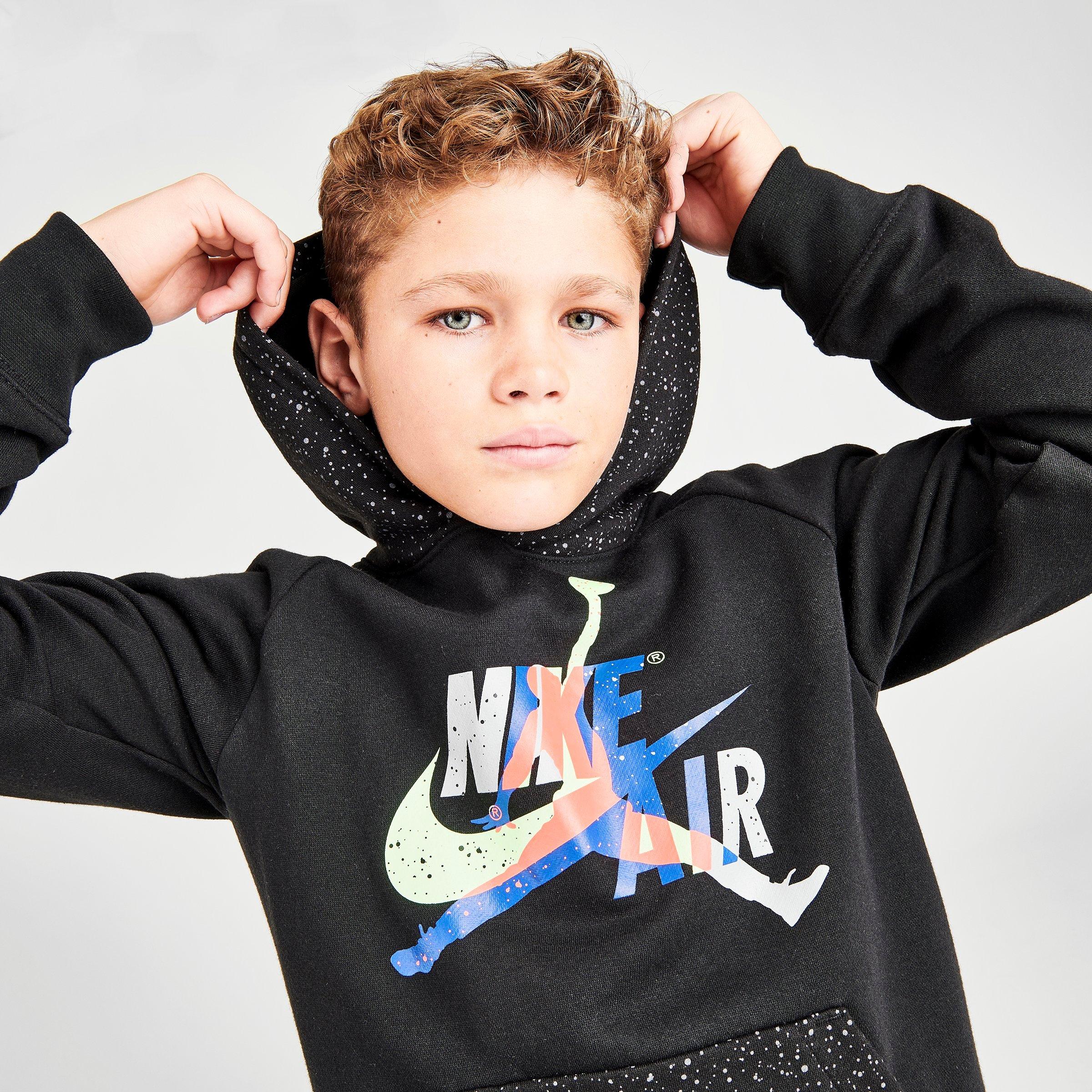 jordan speckle hoodie