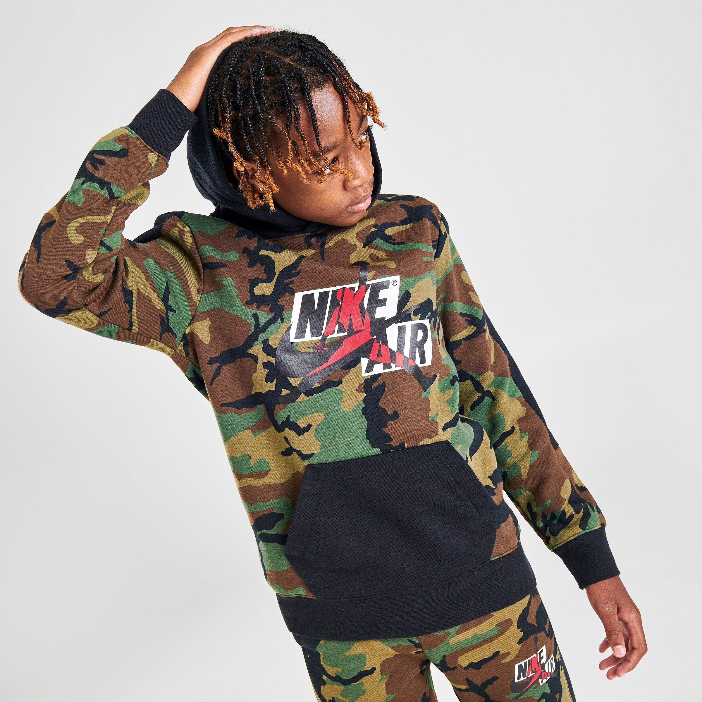 jordan camo fleece