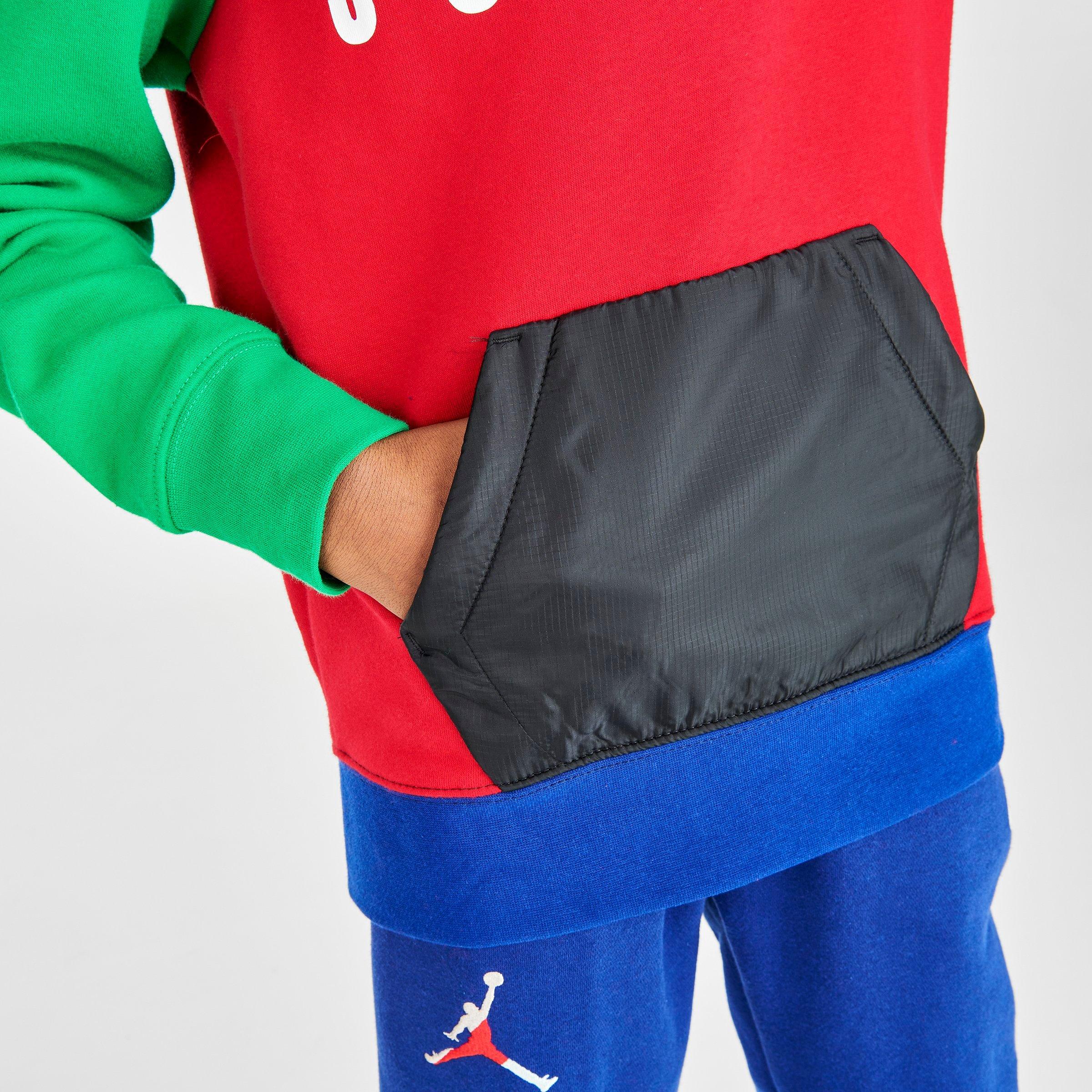 colorblock sport hoodie