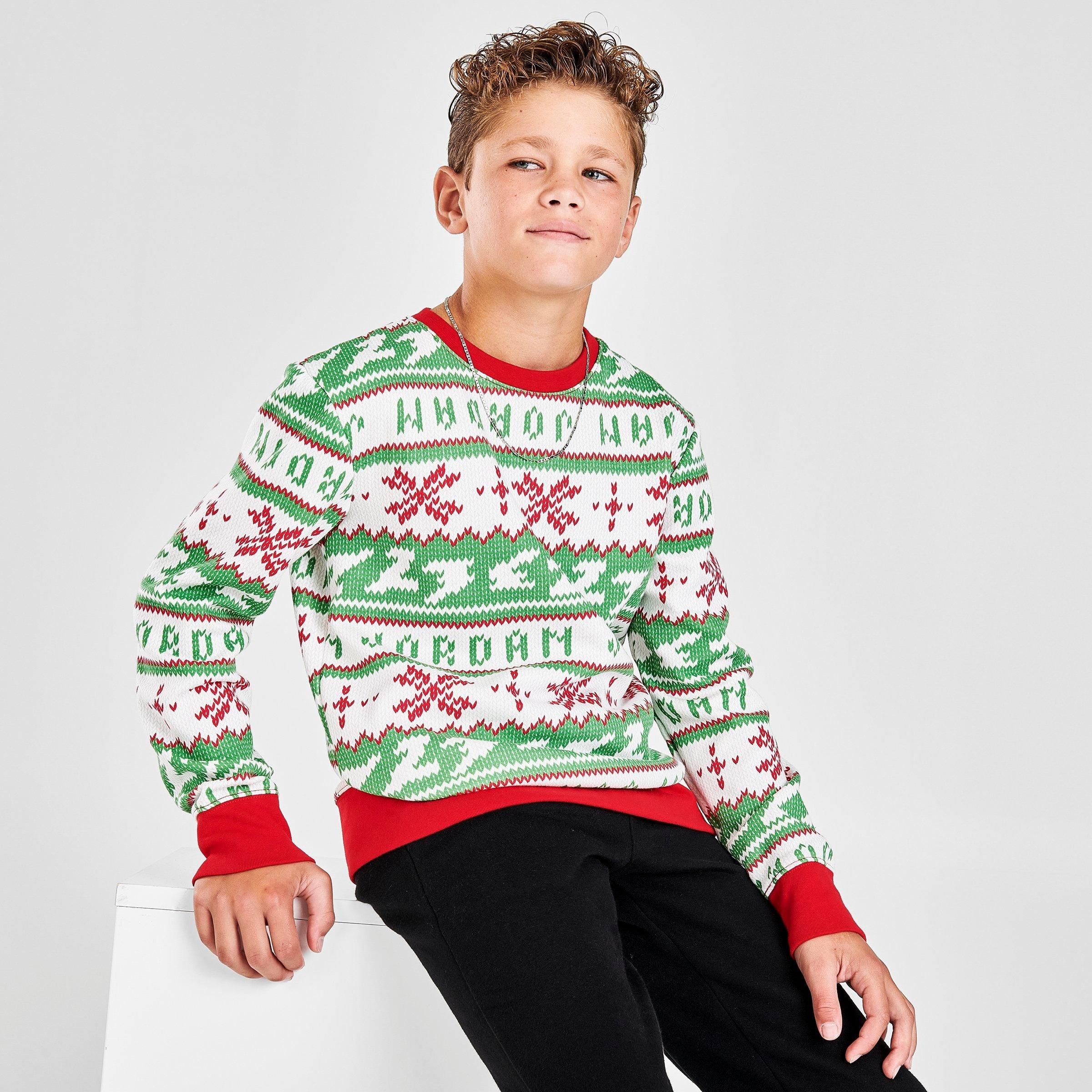 Kids' Jordan Jumpman Christmas Crew 