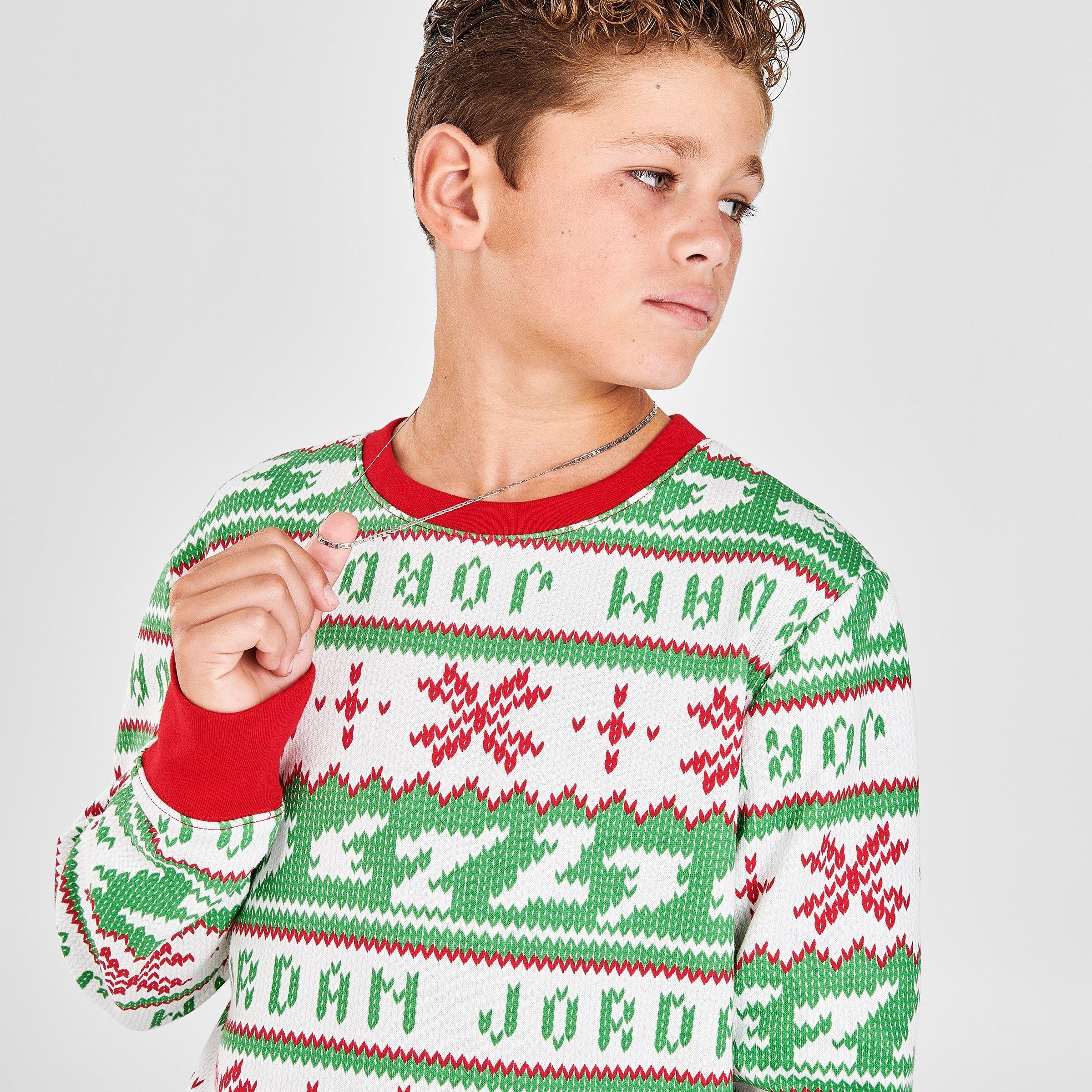 jordan christmas sweater