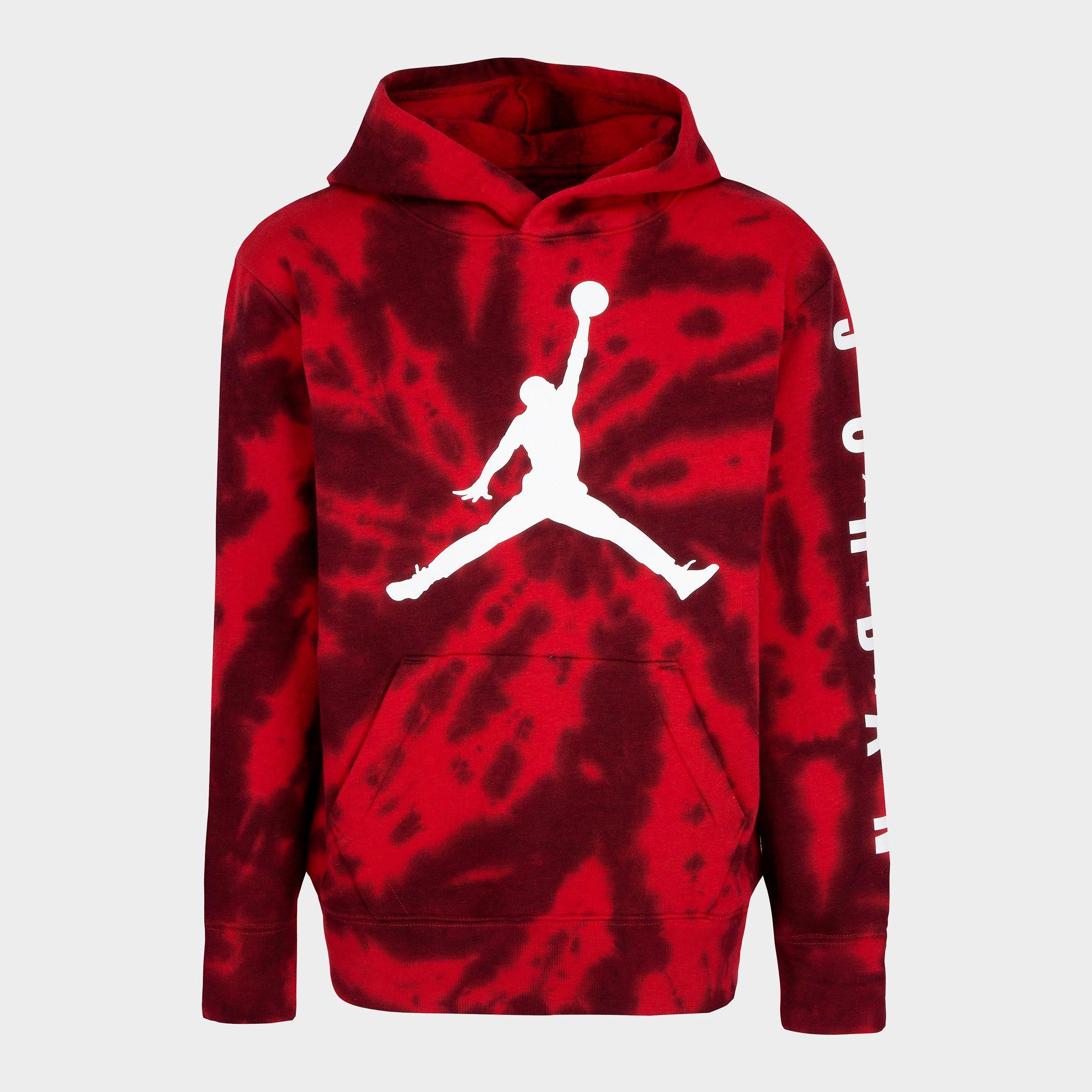 tie dye jordan hoodie