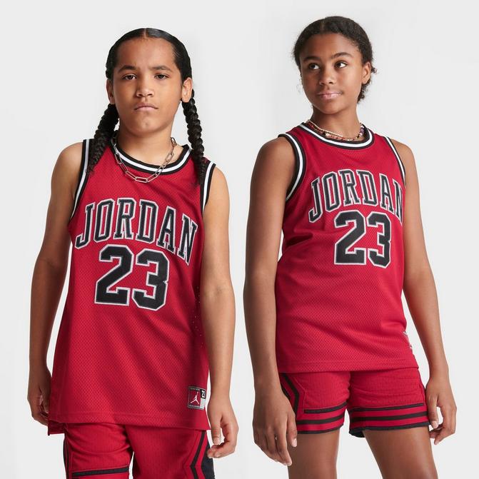 Jordan Big Girls' Jersey Dress-Black, Size: Large, Polyester