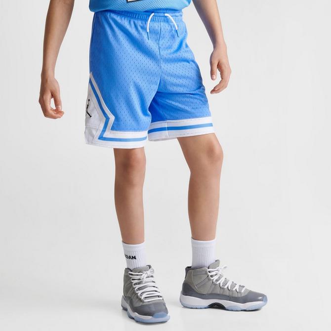 Nike Jordan Basketball shorts with mesh detail in white