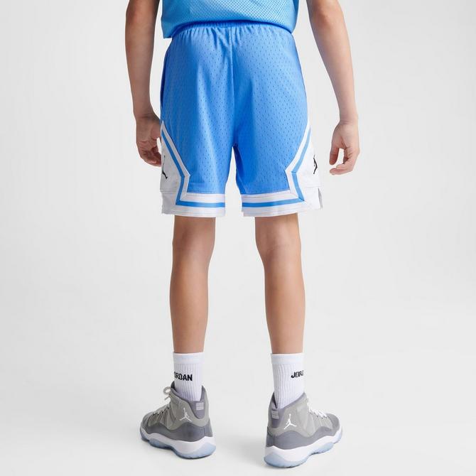 Nike Jordan Basketball shorts with mesh detail in white