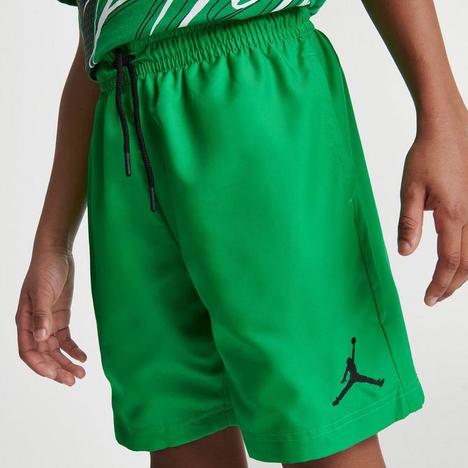 Green store jordan shorts