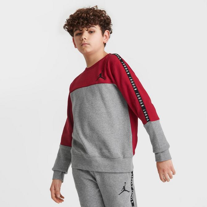 Kids' Jordan Taped Crewneck Sweatshirt