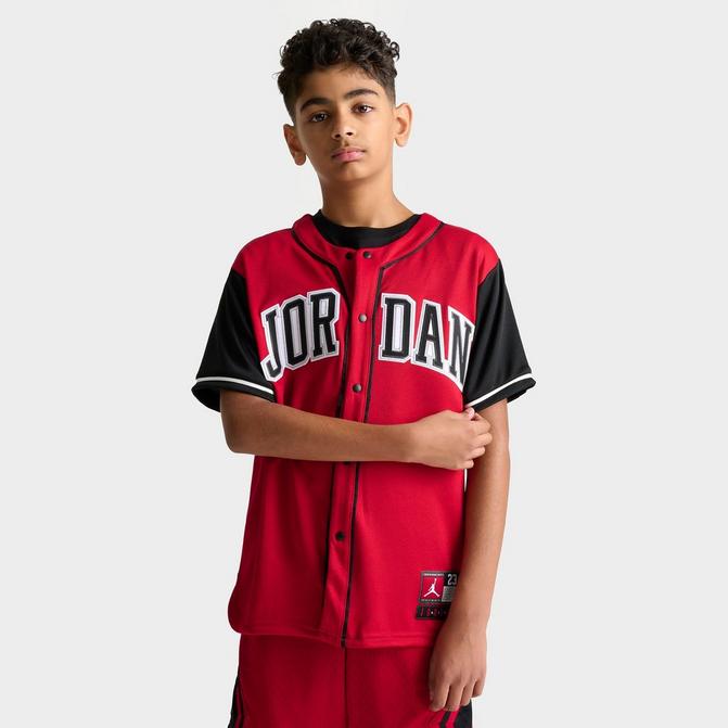 Kids' Jordan V-Neck Baseball Jersey