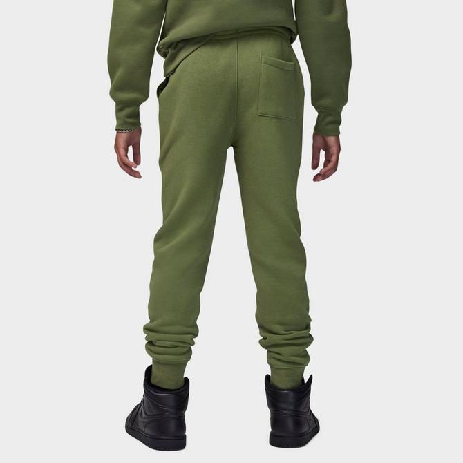 Olive green jordan joggers sale