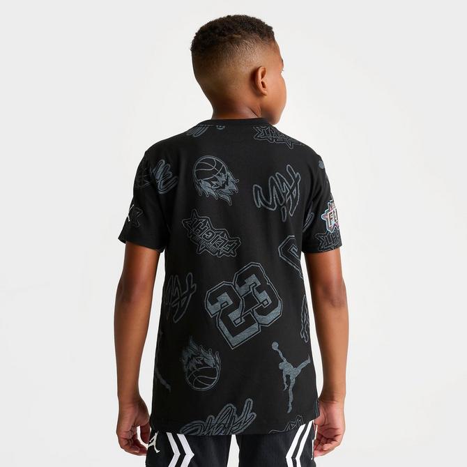 Big black jordan shirt sale