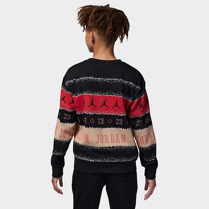 Big Kids' Jordan MJ Holiday Fleece Crewneck Sweater| Finish Line