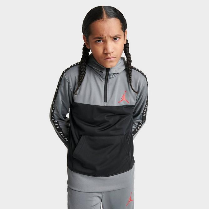 Kids Jordan Flight Sideline Half Zip Jacket